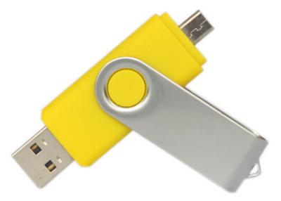 China Micro USB OTG 16gb USB Flash Memory Stick Pen Drives Swivel for sale