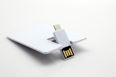 China Credit Card OTG USB Driver USB Stick Promotional for Android Tablets Mobiles for sale