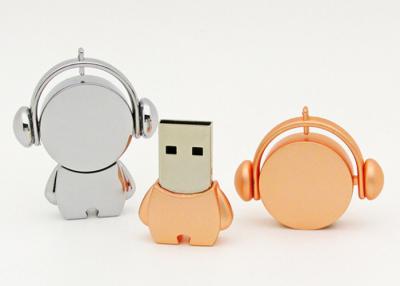 China Varas reais de alta velocidade dadas forma músico da memória de USB da capacidade dos desenhos animados da forma à venda