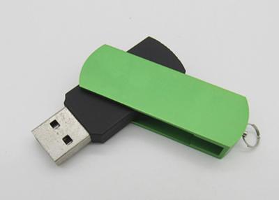 China Classical Swivel Plastic / Aluminum USB Flash Drive Custom , Portable USB Sticks for sale
