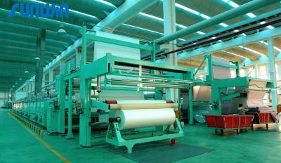 China calor de la tela de 1800m m que fija la aprestadora de proceso de la materia textil de Stenter de la capa en venta