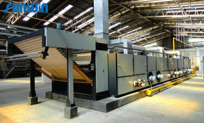 中国 オイルは繊維工業2-6の部屋の管状のニットの乾燥機械を熱した 販売のため
