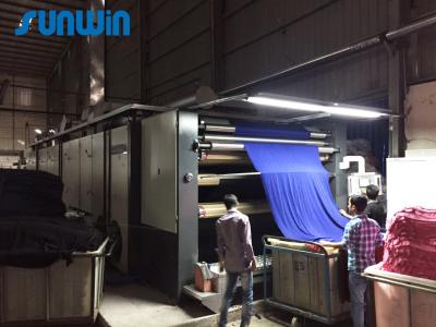 China Equalizing Pin Tenter Frame Fabric Drying Machine Fully automatic for sale