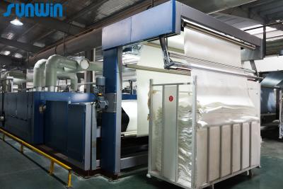 China 185KW Gas Heated Heat Setting In Textile Stenter Machine For Heavy Weight Fabric for sale