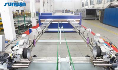 China 5 To 100m/Min Knit Fabric Textile Drying Stenter Fabric Printing Machine  50T for sale