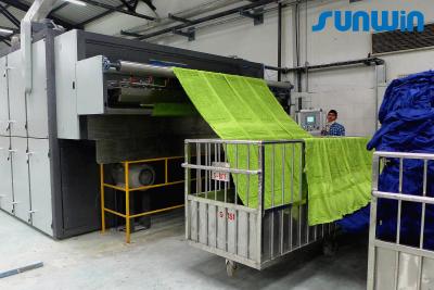 中国 Stenterの転倒の乾燥装置を終えるガスの熱くする織物の染まる機械 販売のため