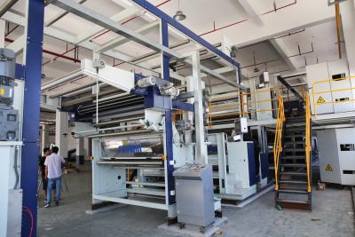中国 185KW低い比率の織物の染まる機械Stenterの仕上げ機械2600mm 販売のため