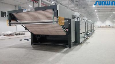 China Continuous Knit Textile Drying Machine Preshirnking 3-50m/Min for sale