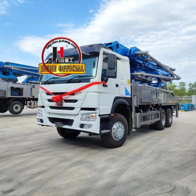 China 38M Truck Mounted Concrete Boom Pump Of Concrete Machinery Hydraulic Concrete Pump Truck for sale