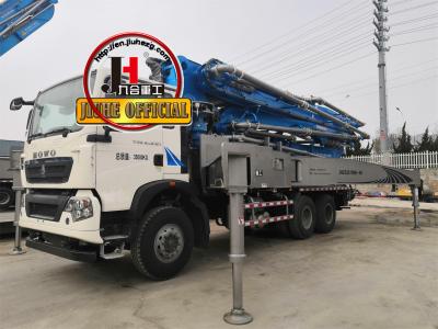 中国 中国 48m コンクリートポンプトラックとトラック 固定コンクリートポンプ 販売価格 販売のため