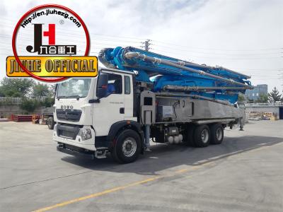 Chine JIUHE 52m pompe à béton camion-monté pompe à béton 30m 38m 48m 52m 56m 58m 62m 70m à vendre