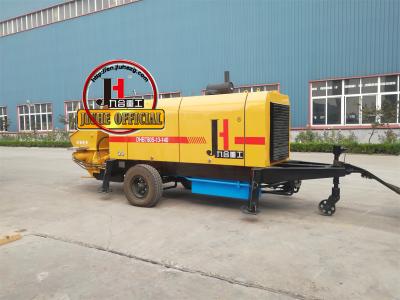 China JIUHE 80m3/H Diesel Concrete Trailer Pump For Sale for sale