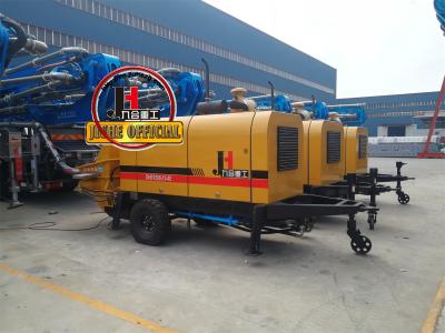 China 50m3/H Mini Mobile Concrete Pump With High Quality Trailer Concrete Pump With ISO CE Certificate for sale