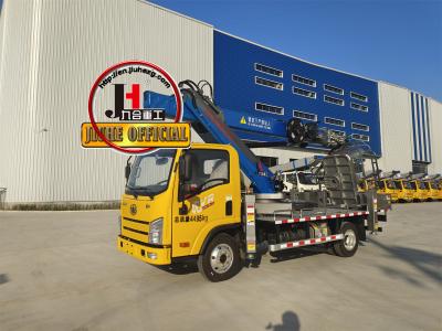 중국 25m 에어 리프트 트럭 망원경 붐 트럭 탑재 된 에어 작업 플랫폼 판매용