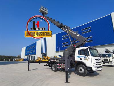 China China Bucket Truck Aerial Working Platform JIUHE Better Aerial Platform Price 21m 23m 25m 29m 38m 45m Aerial Lift Bucket for sale