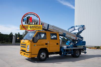 China 32m High Aerial Ladder Truck Truck High Altitude Ladder Platform Truck JMC Aerial Lift Truck for sale