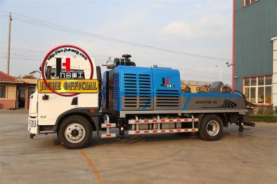 Китай JIUHE Truck Mounted Concrete Line Pump DEUTZ engine Concrete Pump Machinery продается