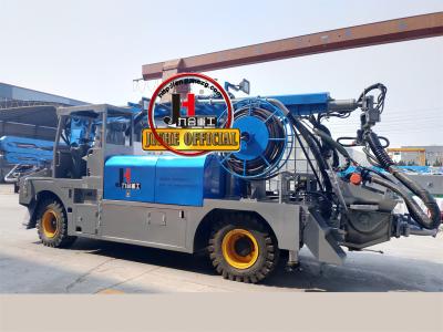 China JIUHE Factory Price HK30 N30 New Wet Concrete Shotcrete Pump Truck For Concrete Spraying for sale