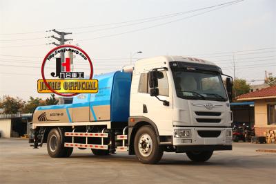China JIUHE JHZ5140THB-100 camión montado bomba de línea de hormigón con motor Deutz en venta