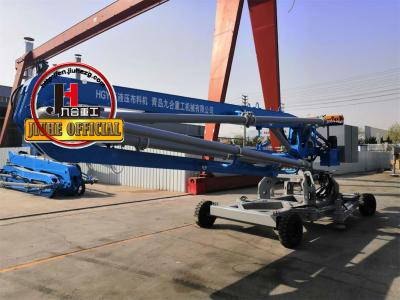 Chine 13m 15m 17m Type de traction Boom de placement en béton/Boom à araignée avec roue/Boom hydraulique de placement en béton à vendre