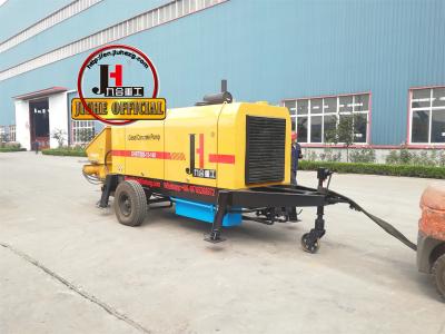 Chine Vente maximale DHBT80 pompe à béton haute pression remorque pompe à béton montée à vendre pompe hydraulique remorque à vendre