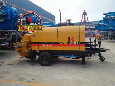 China Melhor qualidade motor diesel bombas de concreto trailer 50m3 bomba de concreto hidráulica máquina de bombeamento de concreto à venda