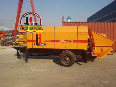 China JIUHE 80 M3/H High Efficiency HBT80 Electric Concrete Pump Machine Stationary Concrete Pump for sale