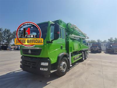 中国 JIUHE 工場供給 38m 38X-5RZ-3 小さなコンクリートポンプ トラック価格 トラック 固定ポンプ コンクリート 販売のため