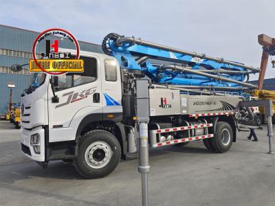 China JIUHE Small Concrete Line Pump Truck Boom 30m For Small Project Engineering Construction for sale