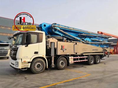 China JH Brand Grote Betonpompen Met Boom 63m Truck Gemonteerde Betonpomp Truck Te koop