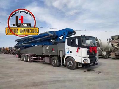China JIUHE 70m Boom Large Concrete Pump Truck Big Concrete Pump Truck 70m Boom Pump Truck for sale