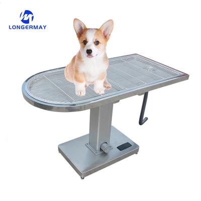 中国 Multifunctional Electric Lifting Treatment Table vet clicnic operation table veterinary veterinary treatment table 販売のため