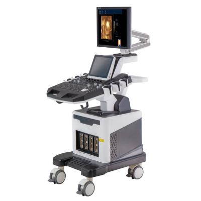 China High-end Echo Real Time 4D Kidney Renal Pregnancy Abdominal Trolley Color Doppler Ultrasound Machine for sale