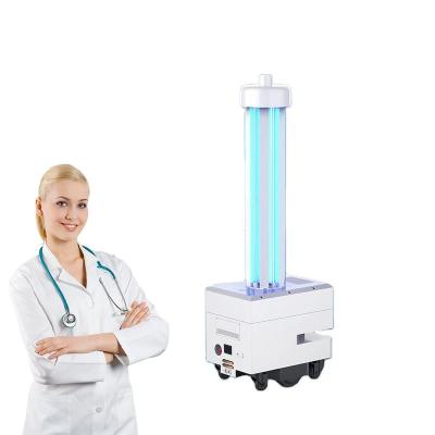 China best sterilizer devices smart ultraviolet disinfection robots UV light automatic disinfection robot en venta