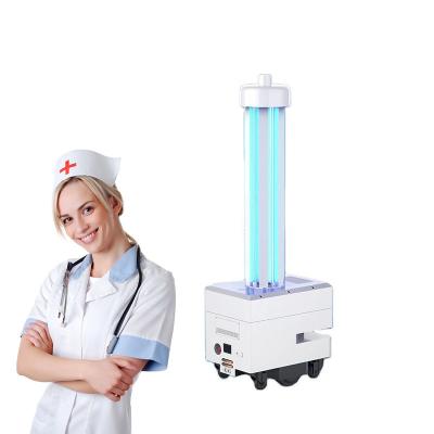 중국 New Uv Robot Model Ultraviolet Sterilization Robotic 180watt UVC Light Source Robot for Supermarket 판매용