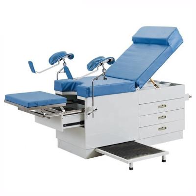 China Hot Sale Gynecological Equipment Gynecological Examination Chair Beds With Drawers for sale