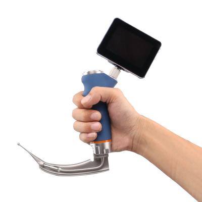 China Portable Handheld Video Laryngoscope Equipment With 3 Blade Camera for sale