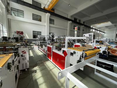 China Heat Sealing Cutting Handle Bag Making Machine 80pcs/Min for sale
