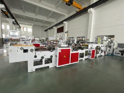 中国 機械を作る PP LDPE のポリ袋 80pcs/Min 側面のシーリング袋を作る機械 販売のため