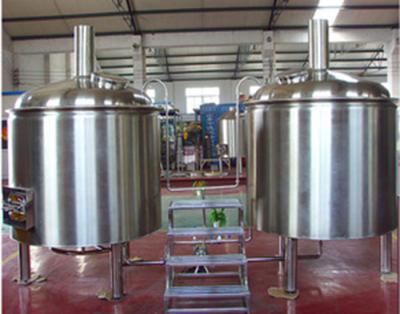 Chine bière semi automatique du métier 200L faisant l'équipement, machine de production d'éthanol à vendre