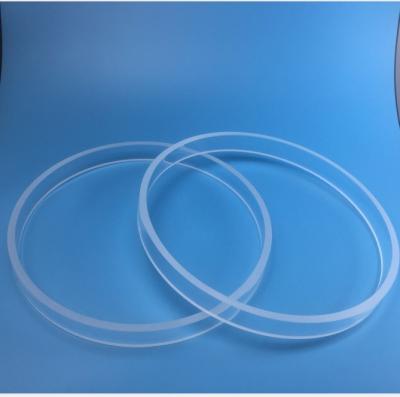 China Sio2 High Pressure Transparent Large Diameter Quartz Glass Tube For Uv Lamp for sale