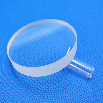 China Placa de vidrio sintética de encargo de cuarzo de la pureza elevada para óptico en venta
