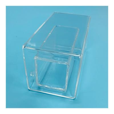 China Double Wall Square Quartz Tube Good Soldering Skills Low Thermal Expansion Coefficient for sale