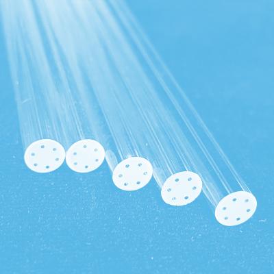 China Resistência do ácido e do alcaloide da elevada precisão do tubo capilar de quartzo de 6 furos à venda