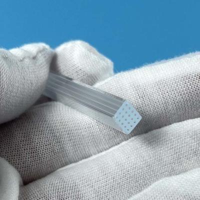 China Tubería caliente de Multibore del cuadrado de la venta para la separación y filtrar hechas en vidrio de cuarzo en venta