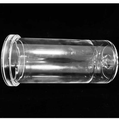 中国 水晶管は真空、圧力、液体および気体システムのためにフランジを付けたようになる 販売のため