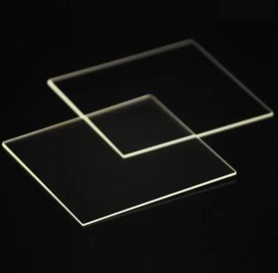 China Density 6.91g/cm3 High Temperature Quartz Glass Plate For 1200 Degree Work Temperatre for sale