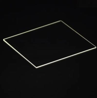 China Density 6.91g/cm3 High Temperature Quartz Glass Plate For 1200 Degree Work Temperatre for sale