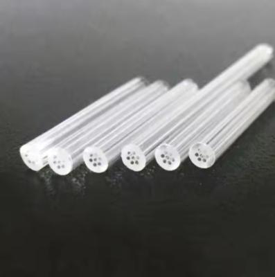 China High Purity Transparent Quartz Glass Tube for sale