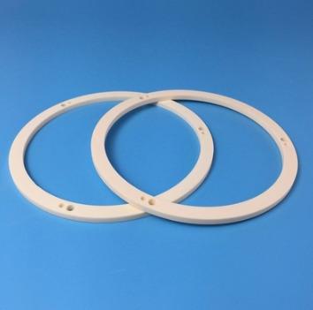 China White Annular Perforated Ceramic Part Ultimate Choice for Industrial for sale